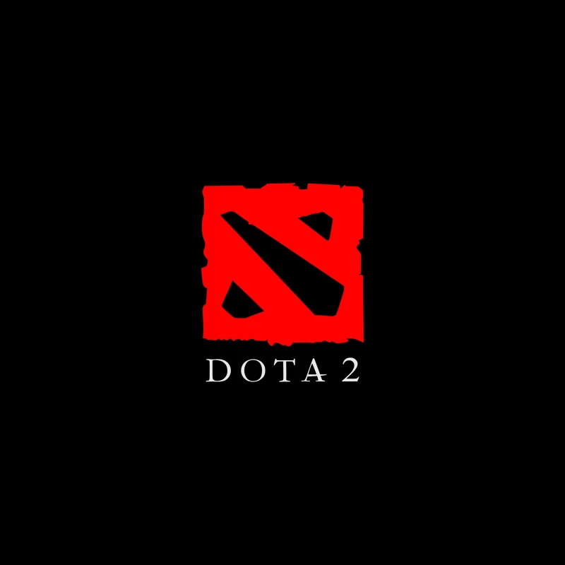 DOTA 2 Official Game Logo Travel Mug