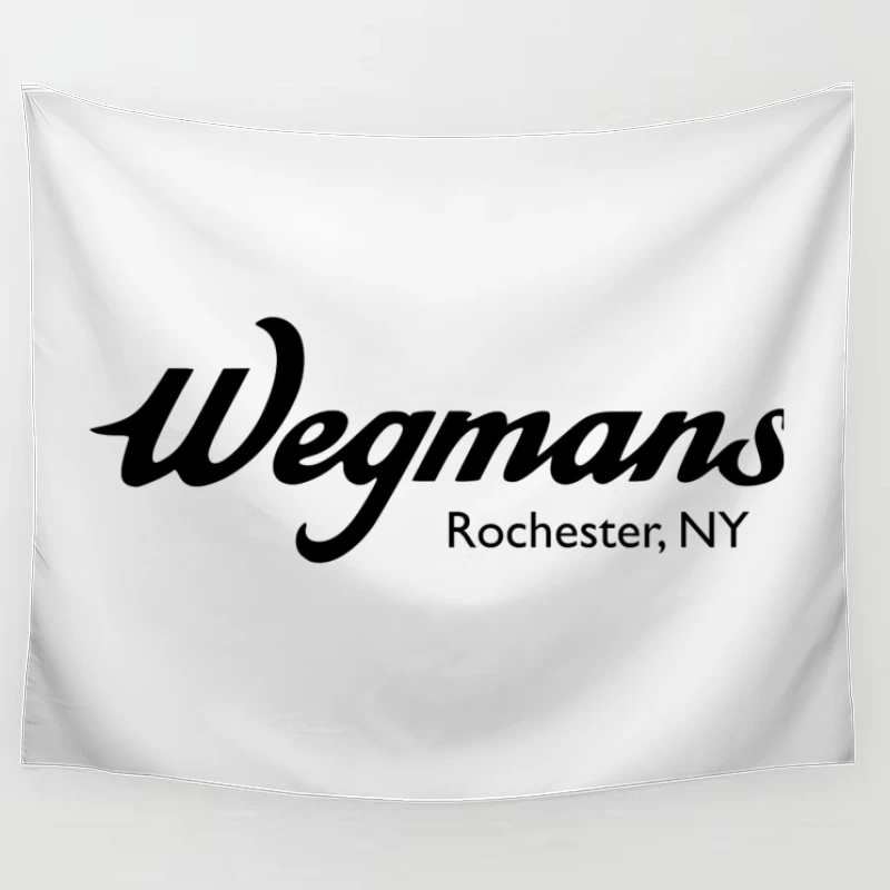 Wegmans Supermarket Logo from Rochester, New York Tapestry