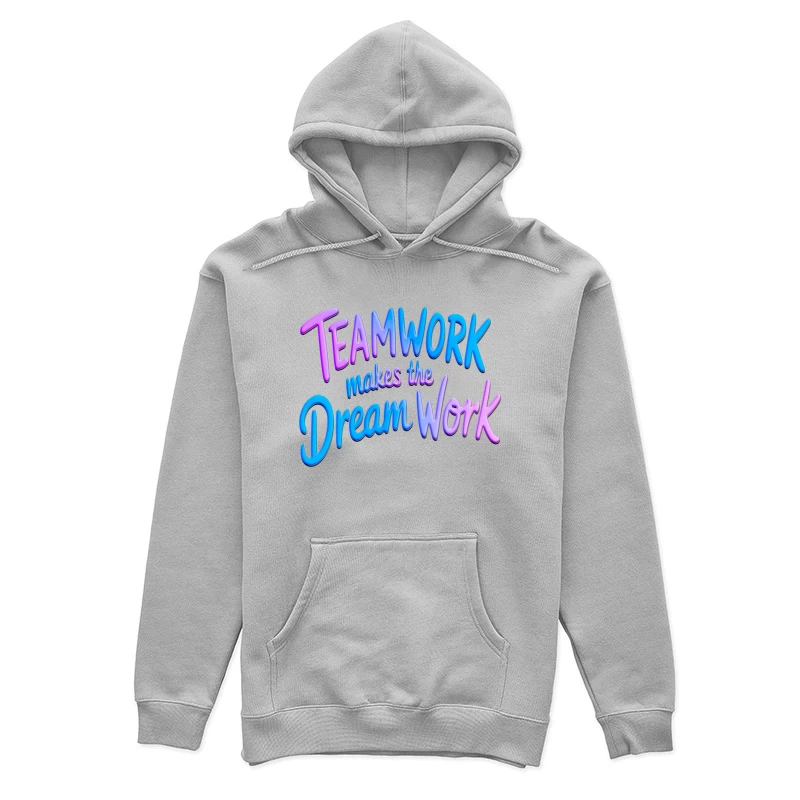 Inspirational Teamwork Female Pullover Hoodie