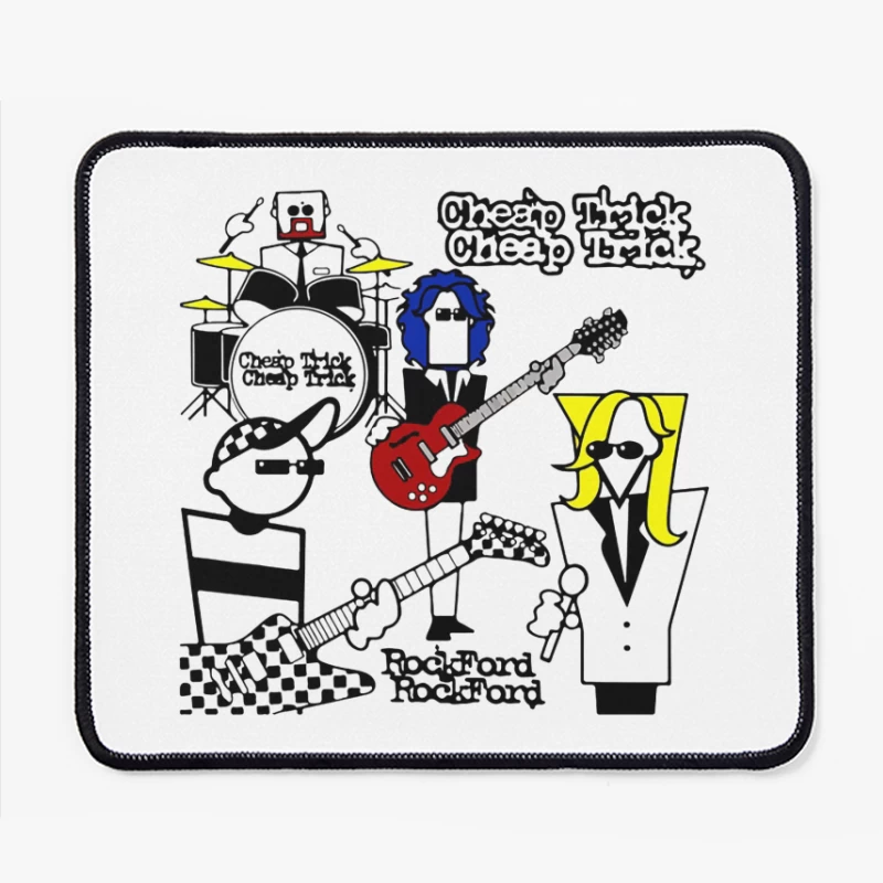 Cheap Trick Rockford Mouse Pad