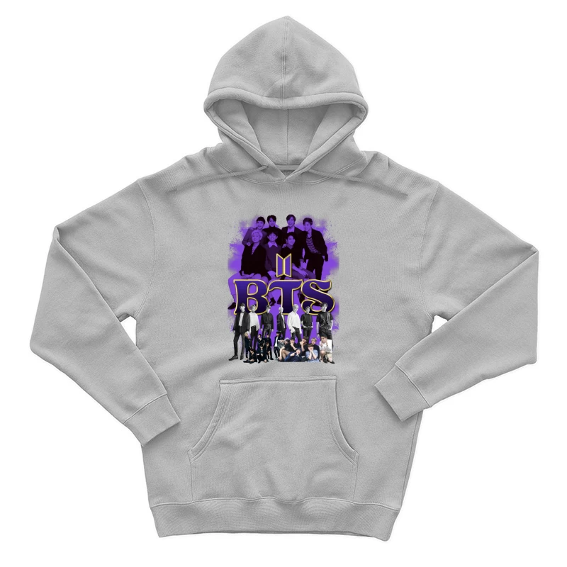 BTS - Iconic K-Pop Boy Band Compilation Male Pullover Hoodie