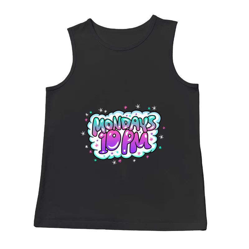 Montags um 10 Uhr - Buntes Design Herren Tanktops