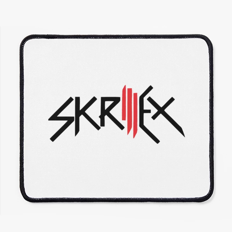 Skrillex Electronic Music Artist Logo Design Mouse Pad