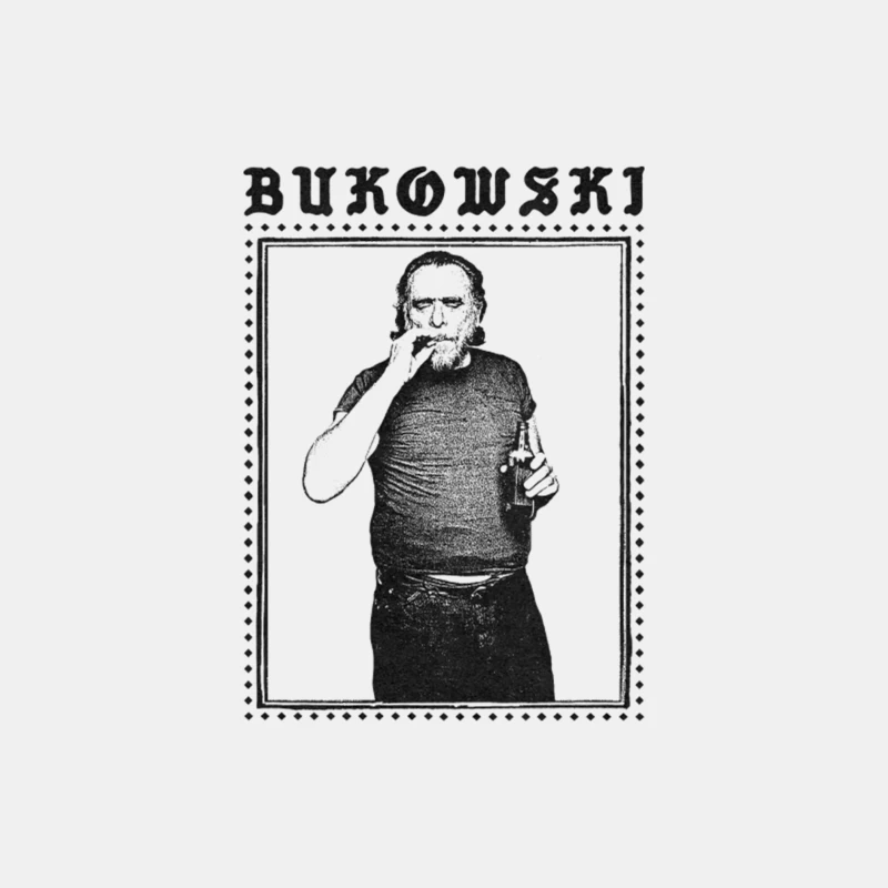 Charles Bukowski  Original Punkstyle Design Male Tank Top