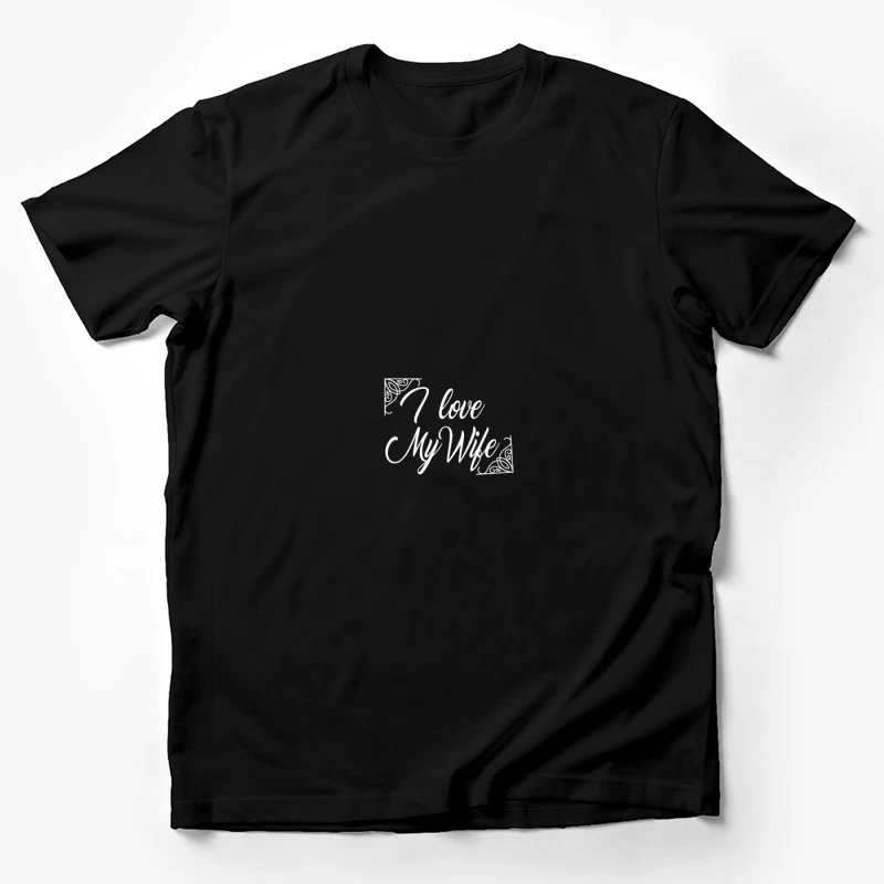 Déclaration d'amour élégante pour femme Homme T-Shirt