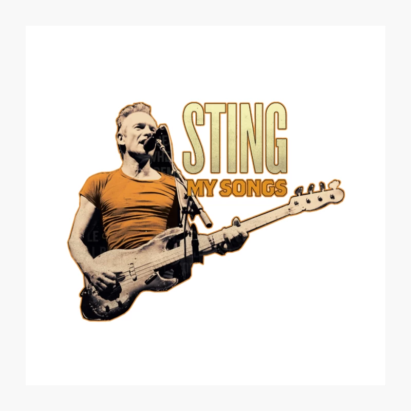 1 STING MY SONGS TOUR 2022 Pin
