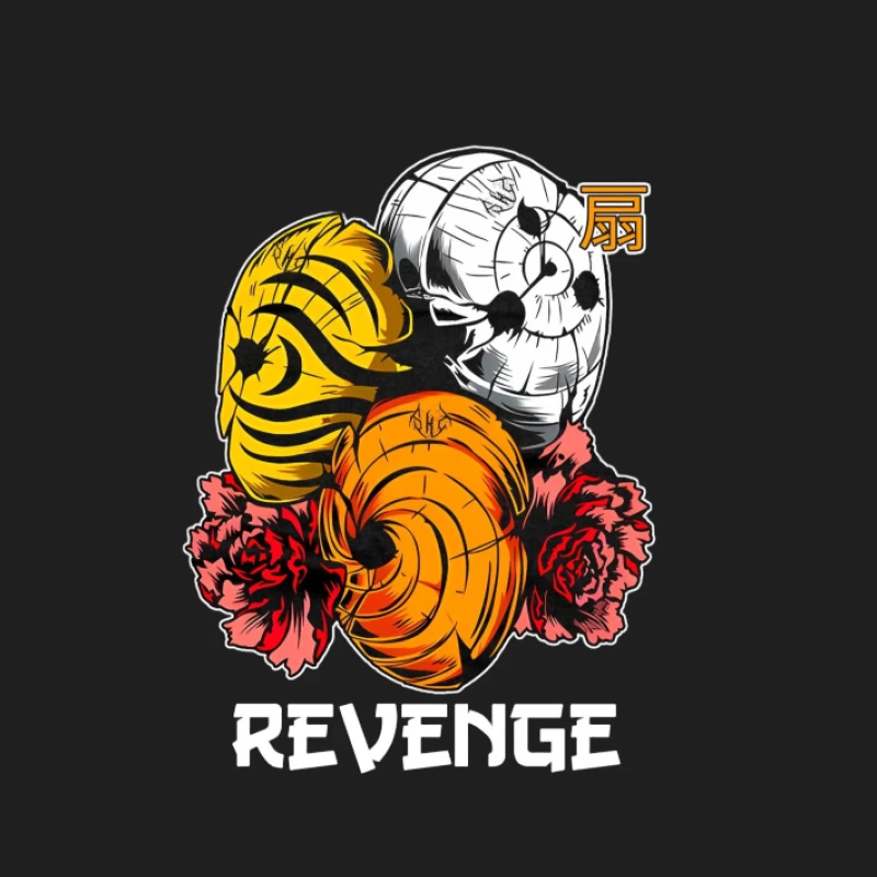 Drei masken und Rosen Design Herren Tanktops