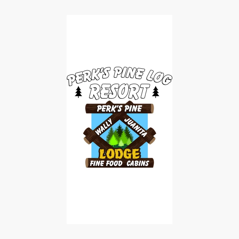 Perk_s Pine Log Resort from The Great Outdoors iPhone Case