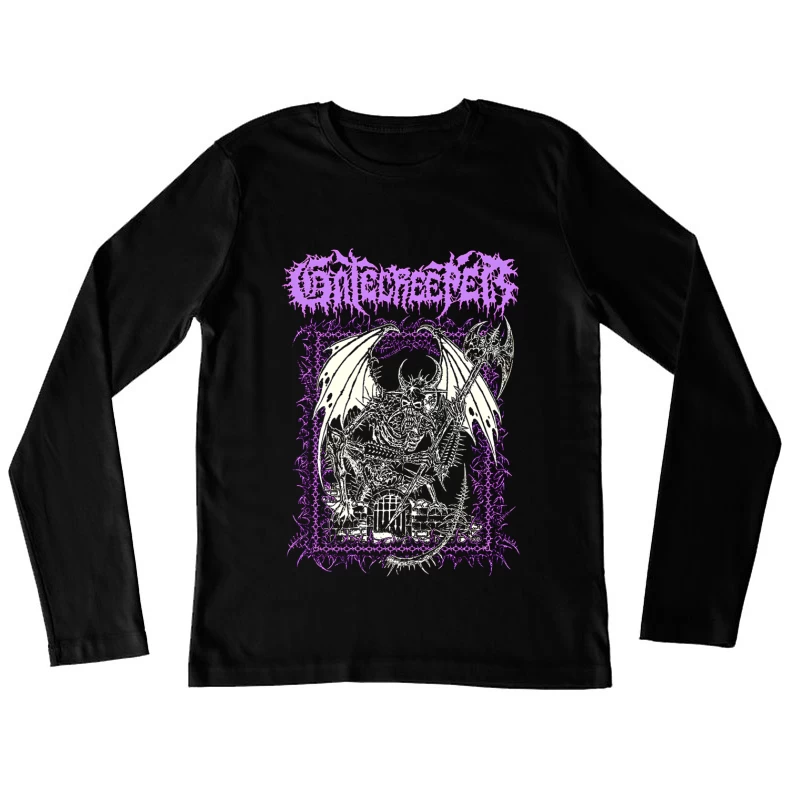 Gatecreeper Metal Spikes Female Long Sleeve T-Shirt