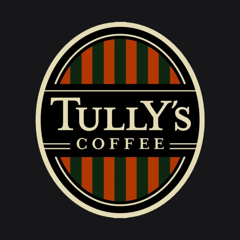 Tully's Coffee Male Pullover Hoodie