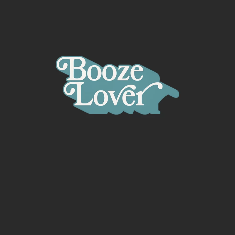 Booze Lover - Original Typography Design Baseball Cap