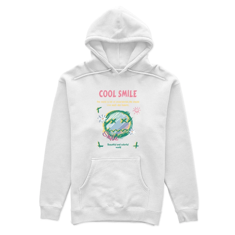 Cooles Lächeln für eine bunte Welt Damen Pullover Hoodie