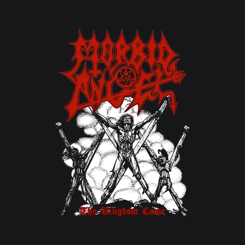 Morbid Angel The Kingdom Come Male Pullover Hoodie