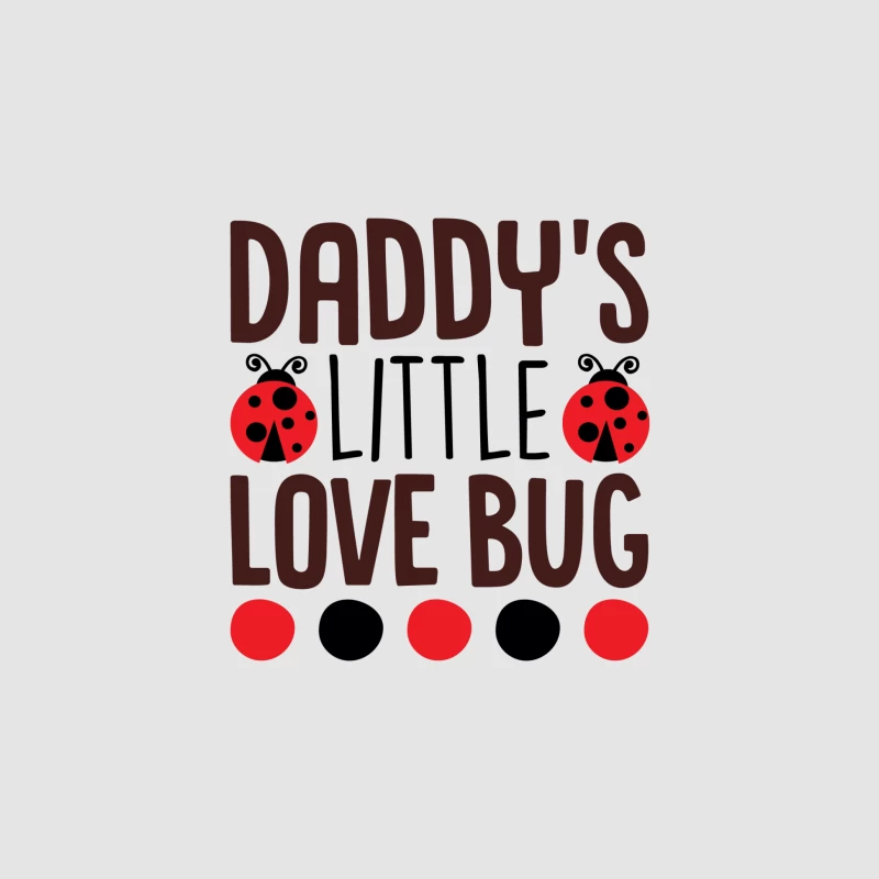 Motif Amour du Papa avec Coccinelles Homme Sweat à capuche
