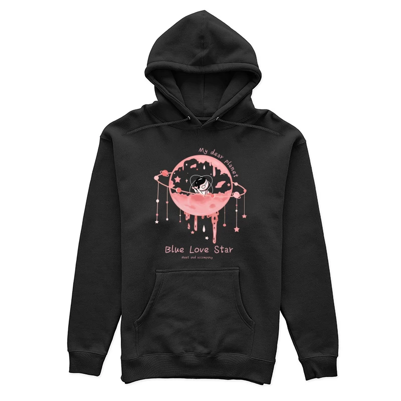 Mein Lieber Planet - Cartoon, Liebe, Mond Damen Pullover Hoodie
