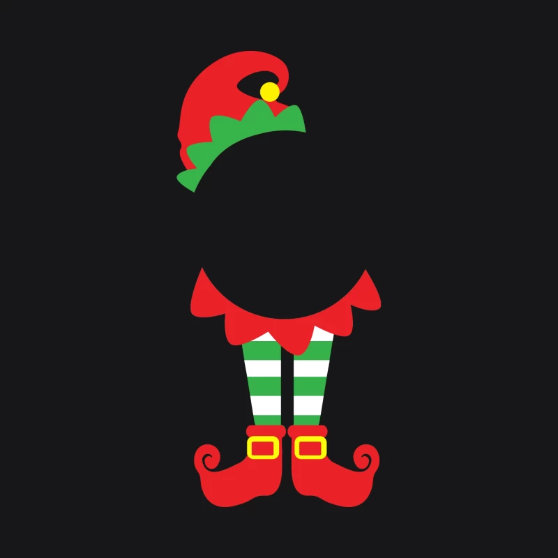 Déguisement d'elfe de Noël coloré Femme Sweat à capuche