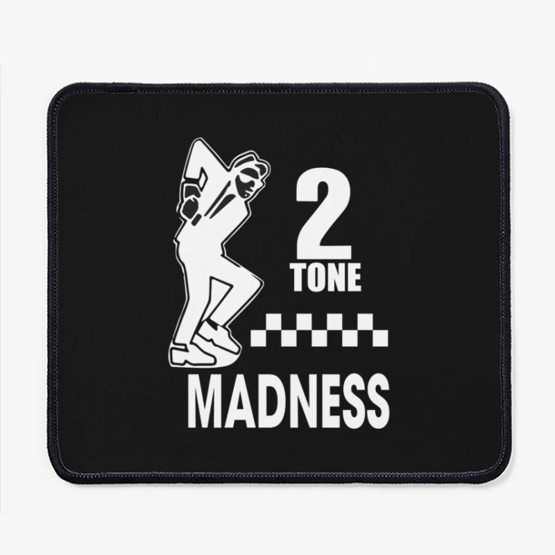 2 Tone Madness Band Logo with Dancing Mascot Mouse Pad