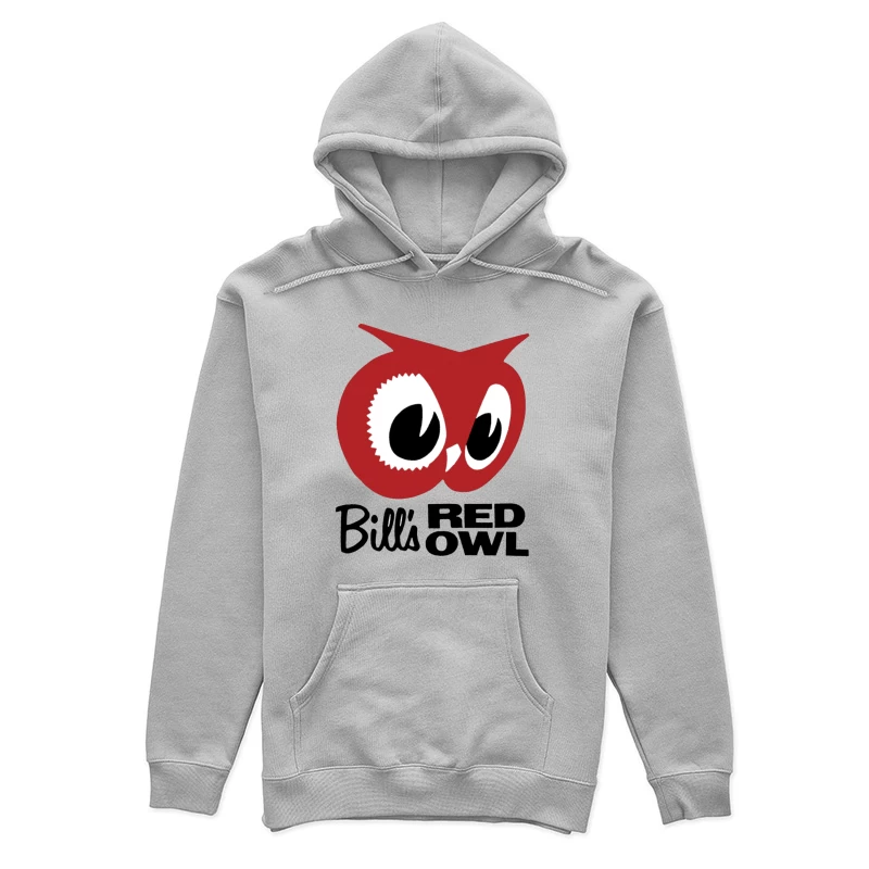 Bill's Red Owl Vintage Restaurant Logo Female Pullover Hoodie