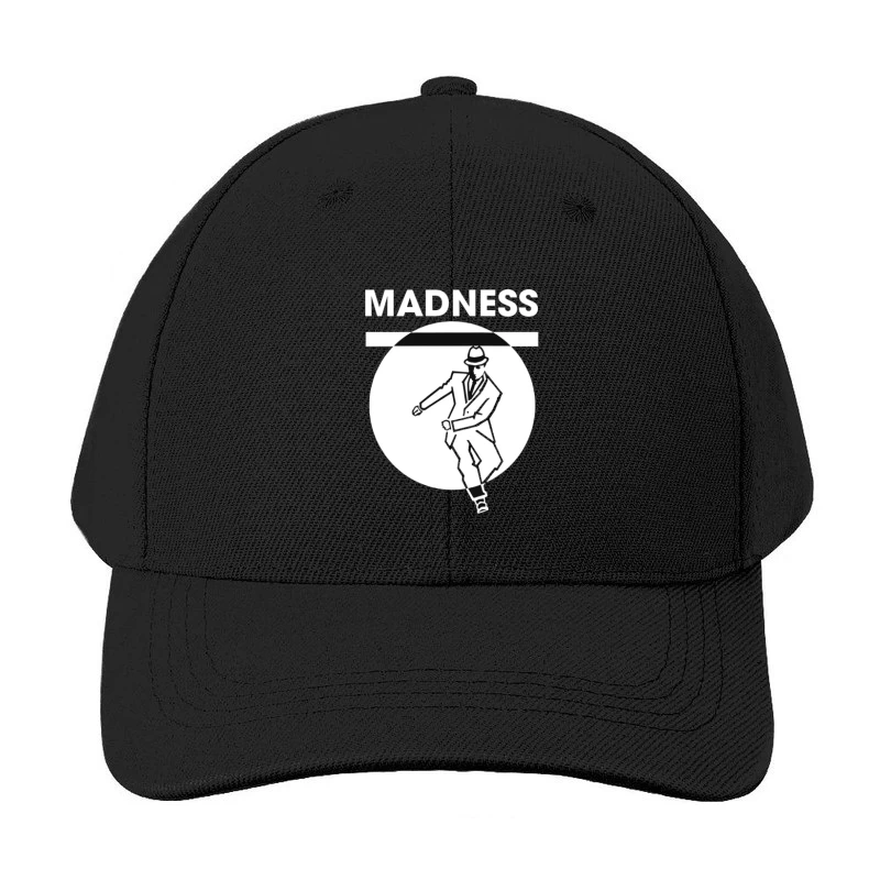 Ska Dance Madness Silhouette Logo Baseball Cap