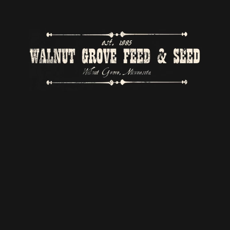 Walnut Grove Feed & Seed, distressed Mouse Pad