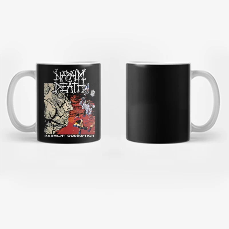 Napalm Death Harmony Coruption Coffee Mug