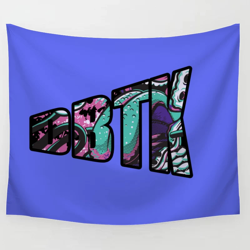 Vibrant Abstract Logo Design Tapestry