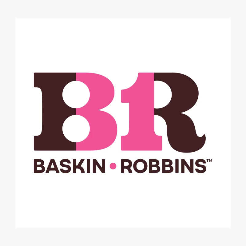 Baskin-Robbins Restaurant Throw Pillow