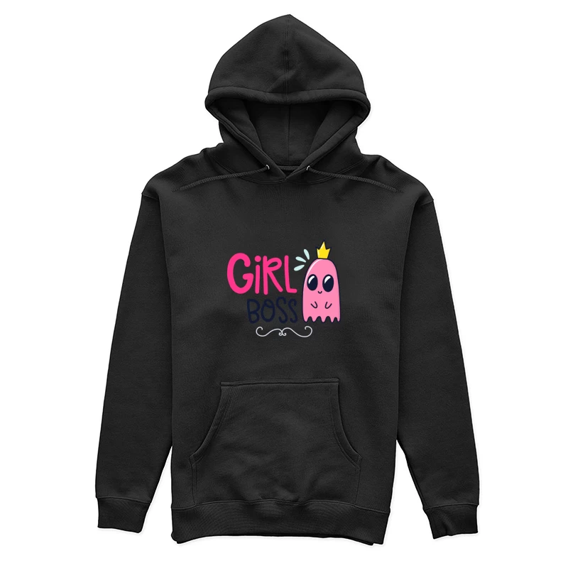 Design de Couronne et Fantôme 'Girl Boss' Femme Sweat à capuche