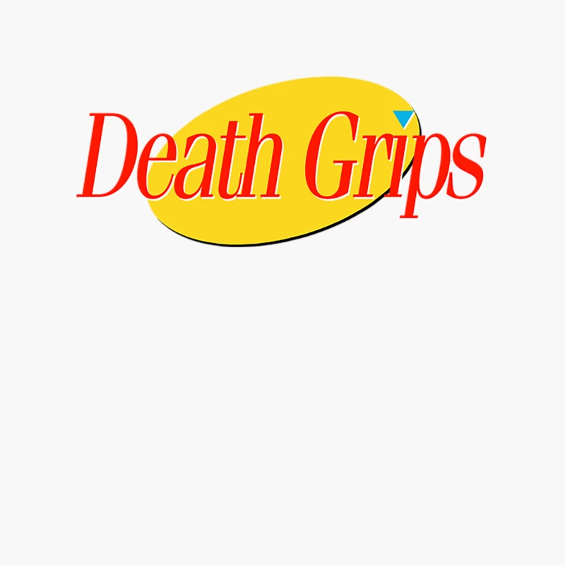 Death Grips Aesthetic 90s Logo Design Cotton Tote Bag