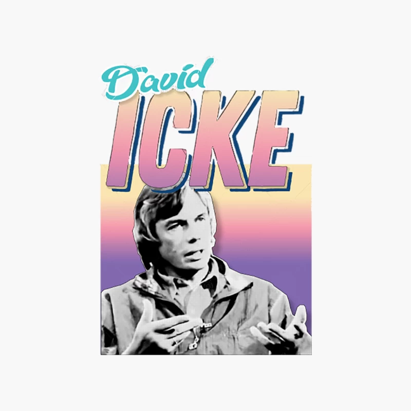 David Icke 2 New Age 90s Homage Cotton Tote Bag