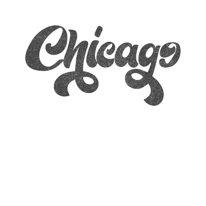 Chicago  Retro Style Faded Design 2 Tapestry