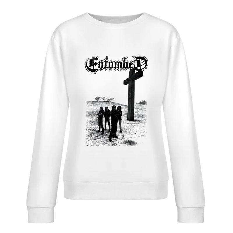 Entombed Religion Female Pullover Sweatshirt