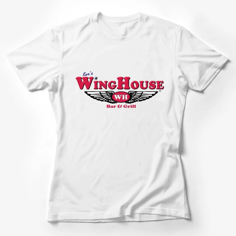 Wing House Bar & Grill 3 Female T-Shirt