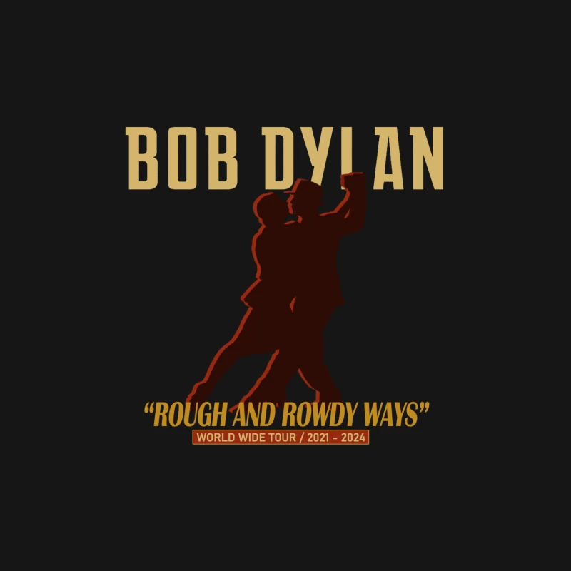 BOB DYLAN ROUGH AND ROWDY WAYS WORLD WIDE TOUR CONCERT 2021-2024 Mouse Pad
