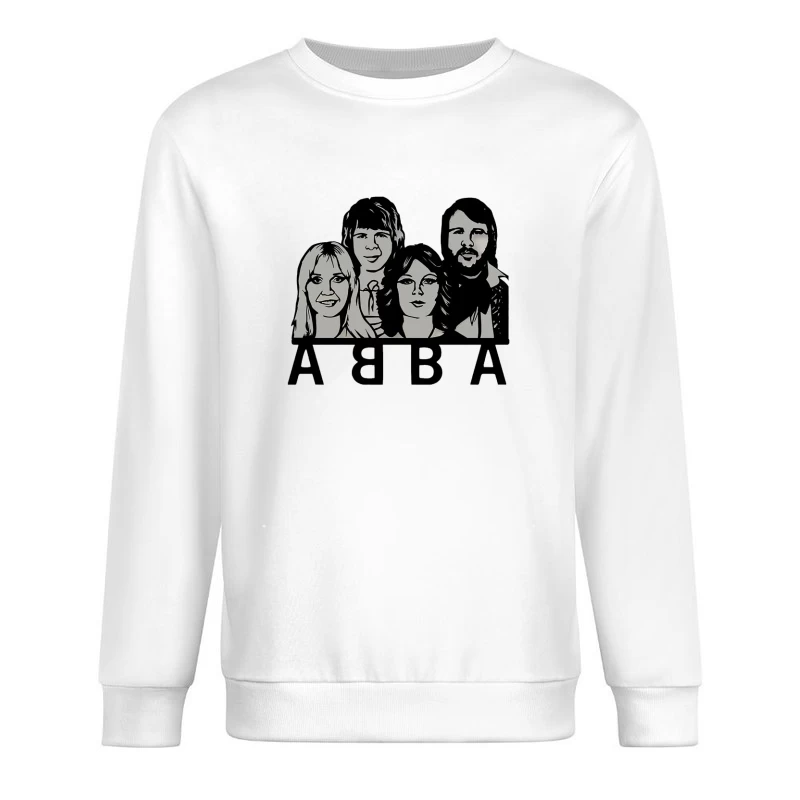 Abba Band Male Pullover Sweatshirt