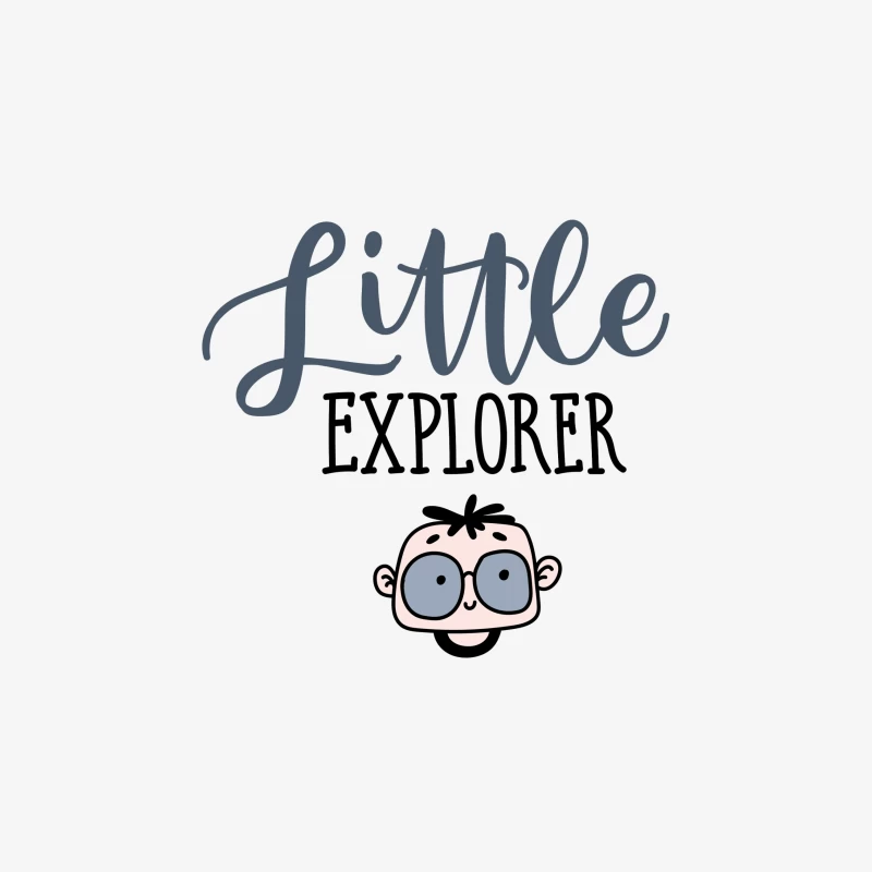 Petit Explorateur Amusant Homme Sweat-shirt à enfiler