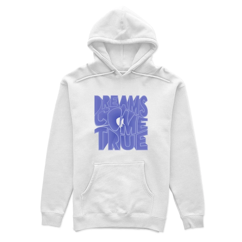 Träume werden wahr Schriftzug Damen Pullover Hoodie