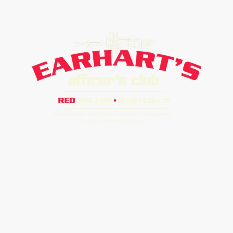 Babylon 5 - Earhart_s Officer_s Club Cotton Tote Bag