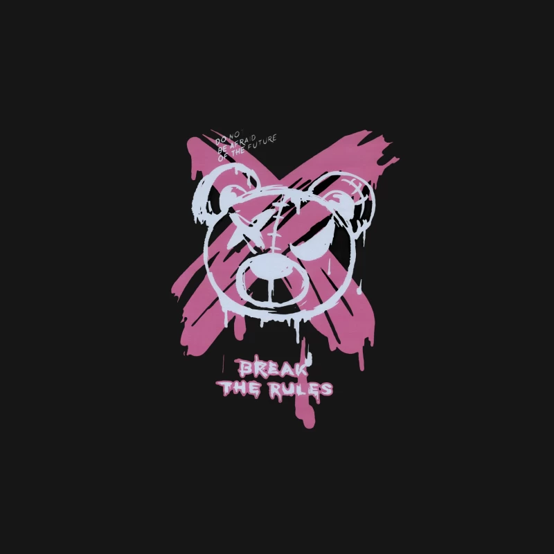 Mutiger Bär und Rebellikone Herren T-Shirt