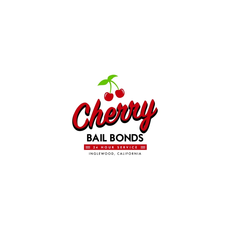 Cherry Bailbonds Desk Mat