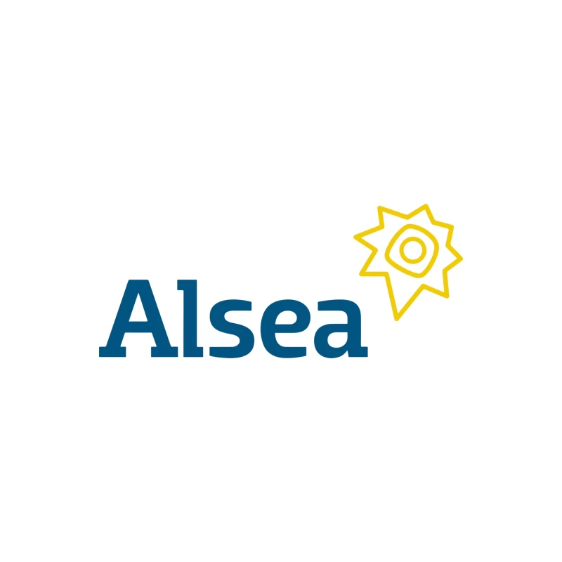 de alsea restaurant logo Travel Mug