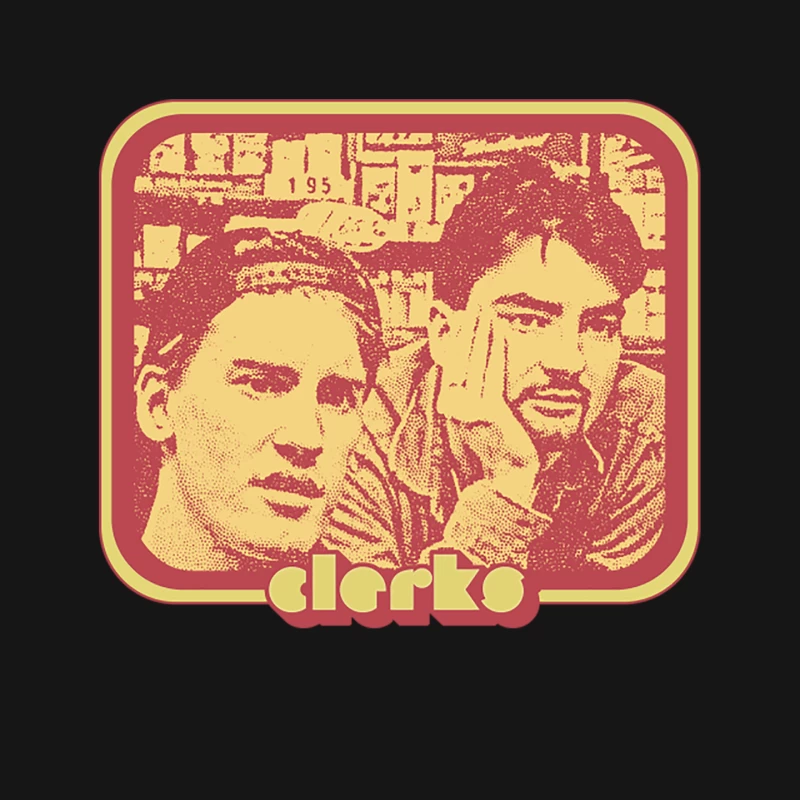Clerks  Aesthetic 1990s Fan Design Mouse Pad