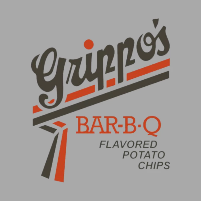 grippos bar-b-q flavored potato 2 Male Pullover Hoodie