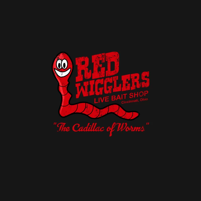 Red Wigglers from WKRP in Cincinnati, distressed Desk Mat