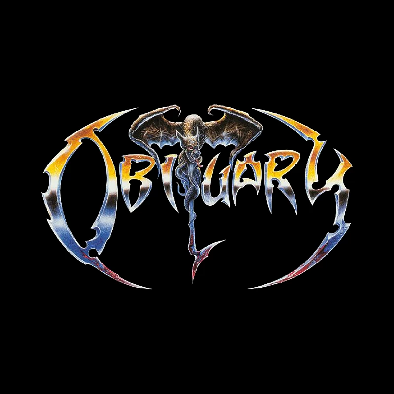 Obituary The End Complete Logo Tapestry