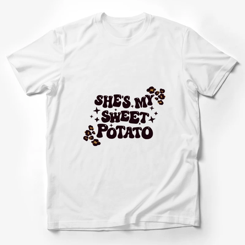 Niedlicher Spruch mit Süßkartoffel-Motiv Herren T-Shirt