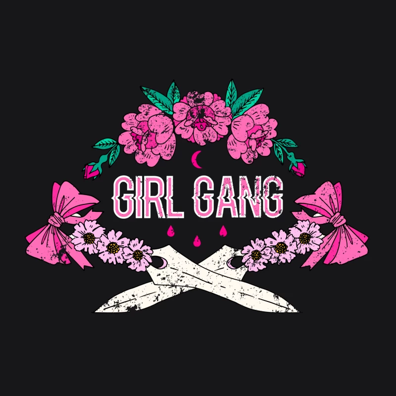 Sorcellerie Florale de la Girl Gang Homme Sweat à capuche