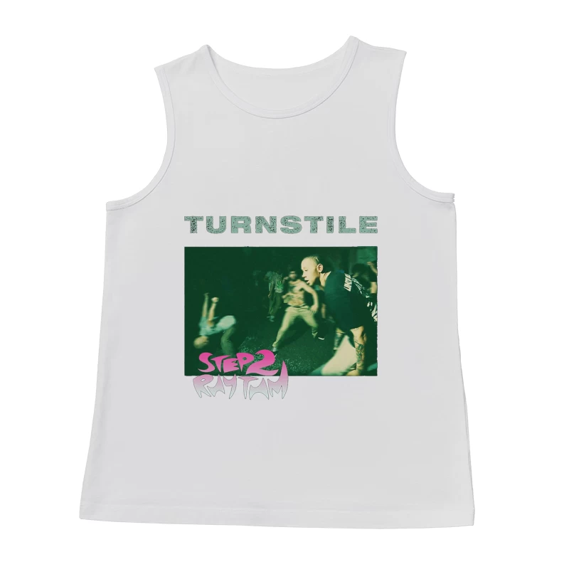 Turnstile - Step 2 Rhythm Album Cover Male Tank Top