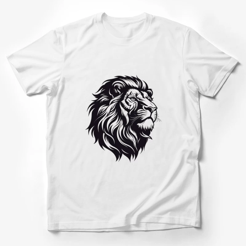 Stilisiertes Löwenporträt Herren T-Shirt