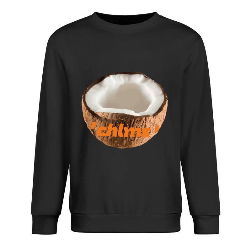 Offene Schokoladenmitte Herren Pullover Sweatshirt
